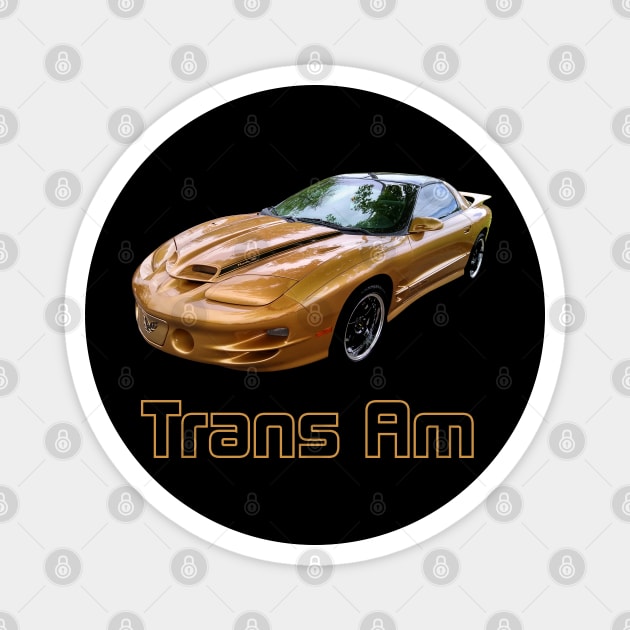 Gold Trans Am LS1 Magnet by MotorPix